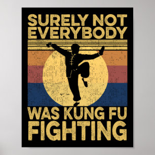 Affiche Sûrement pas tout le monde se battait en Kung Fu V
