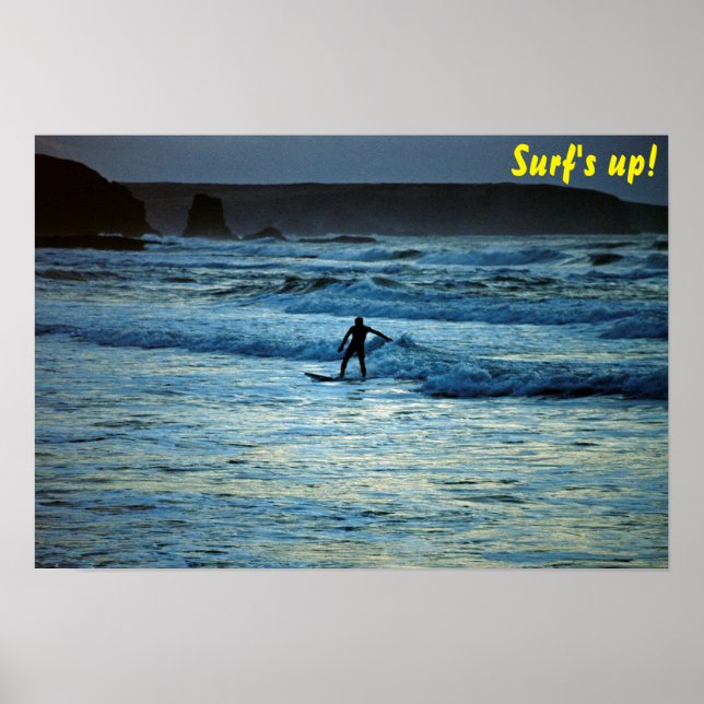Affiche Surf (Devant)