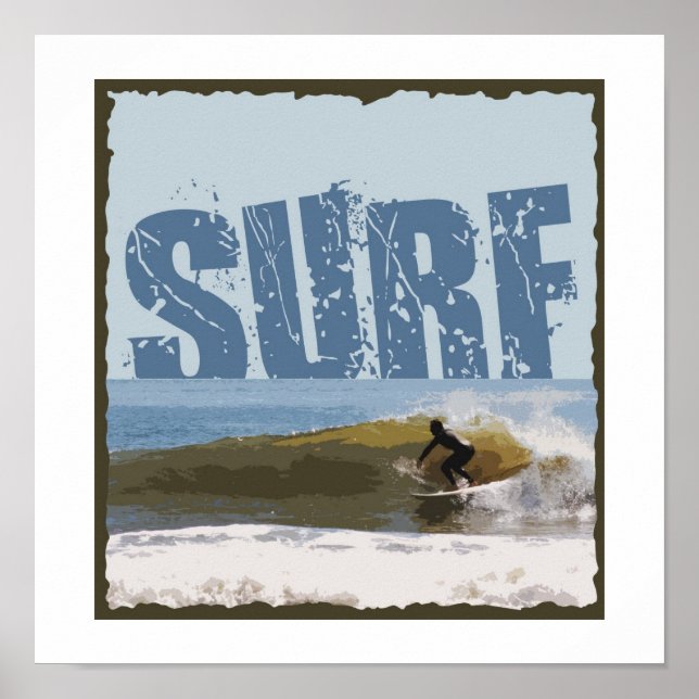 Affiche SURF mini-affiche (Devant)