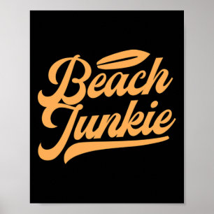 Affiche Surf Planche de surf Plage Accro Surf Été