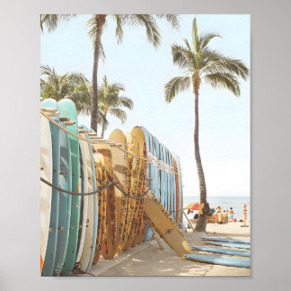 Affiche Surf Print Beach Wall Art Photo Côtier Imprimer