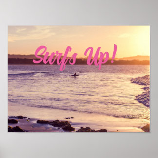 Affiche Surf sur la baie Byron