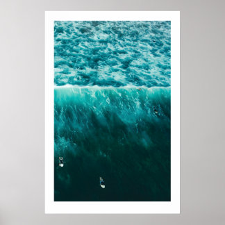 Affiche Surf Triptych Art Prints Scandi Ocean Beach