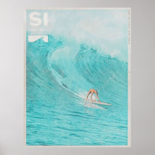 Affiche surf vintage