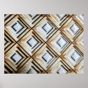 Affiche Surface beige