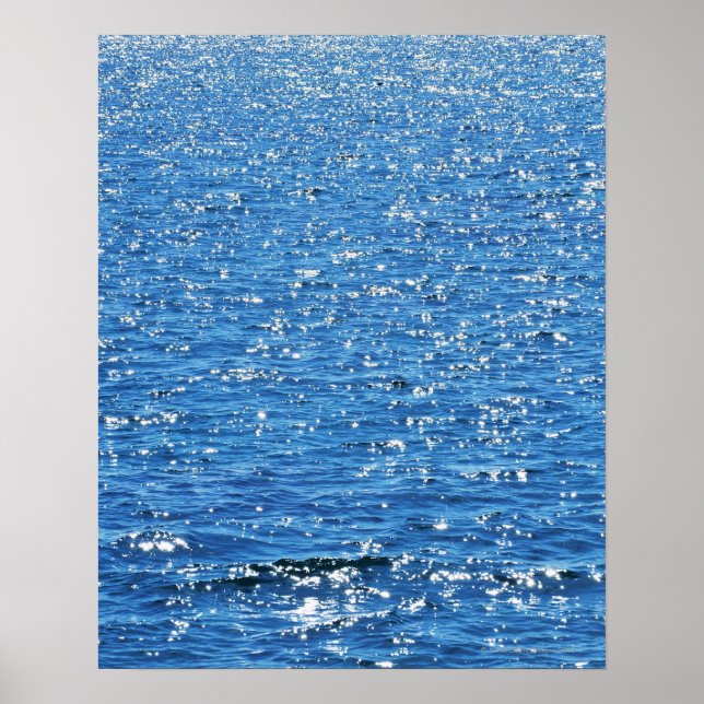Affiche Surface de la mer (Devant)