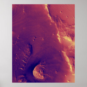 Affiche Surface de la planète — Mars