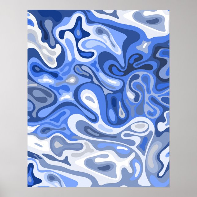 Affiche Surface liquide 10 (Devant)