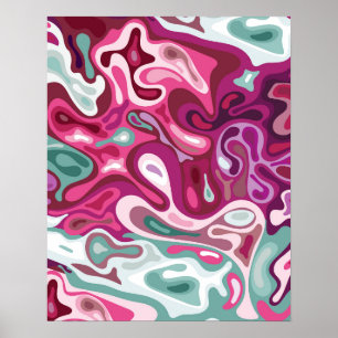 Affiche Surface liquide 3