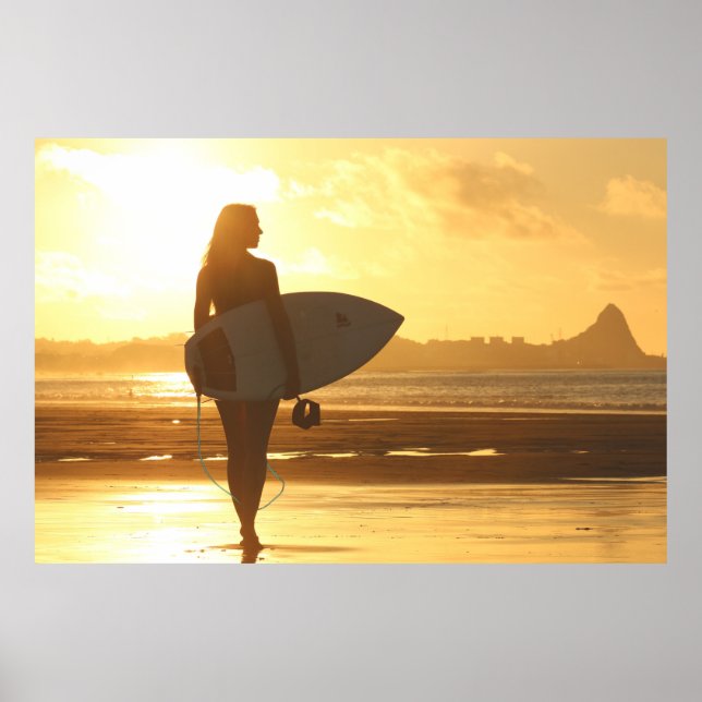 Affiche Surfer girl (Devant)