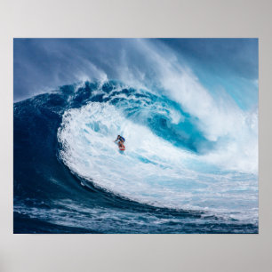 Affiche Surfer sur les Tubes