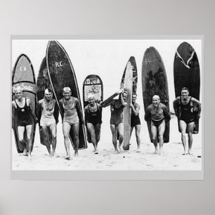 Affiche Surf'n