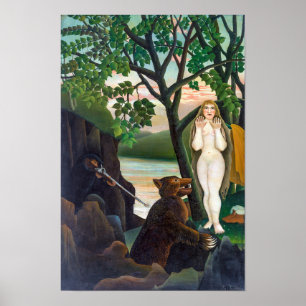 Affiche Surprise désagréable Henri Rousseau