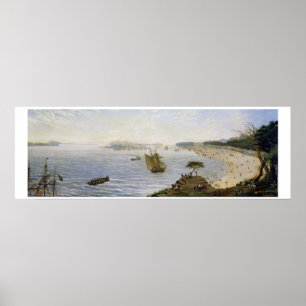 Affiche Surprise devant la ligne de front de l'armée chez