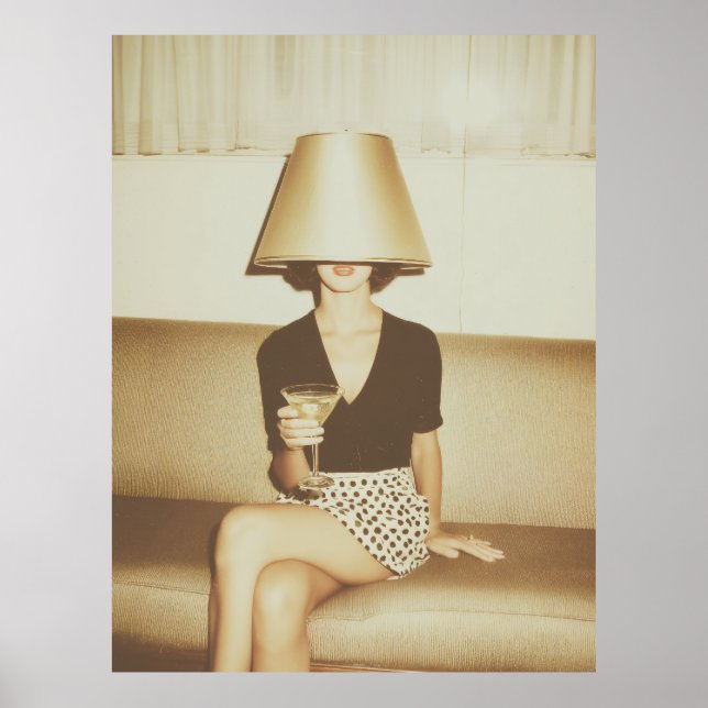 Affiche Surreal Martini Mood Portrait (Devant)