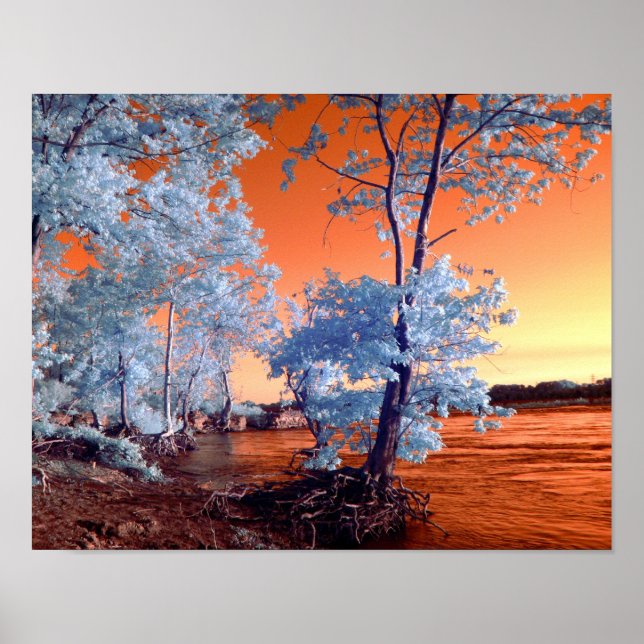 Affiche Surreal riverscape (Devant)