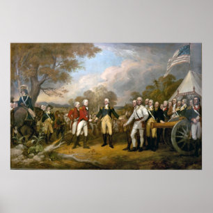 Affiche Surrender of Burgoyne