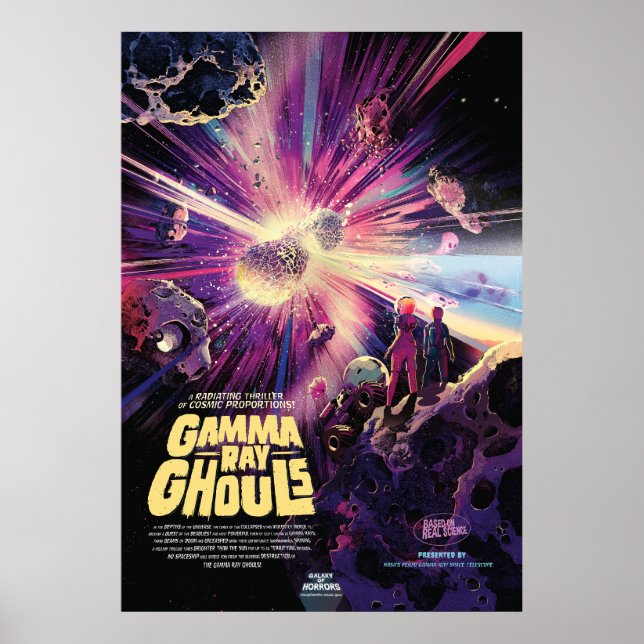 Affiche Sursaut gamma Pulsars de rafales gamma Kilonova Co (Devant)