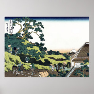 Affiche Surugadai à Edo