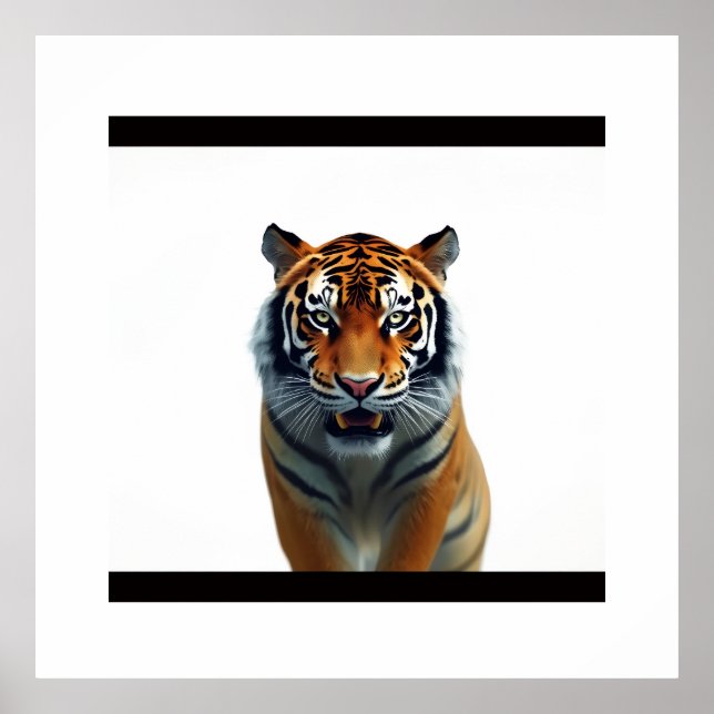 Affiche Surveillance de tigre (Devant)