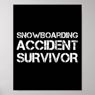 Affiche Survivant de l'accident de snowboard