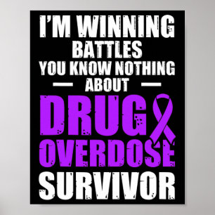 Affiche Survivant du guerrier de sensibilisation à la surd