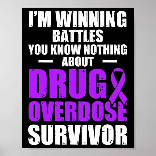 Affiche Survivant du guerrier de sensibilisation à la surd (Devant)