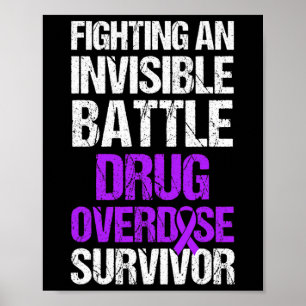 Affiche Survivant du guerrier de sensibilisation à la surd