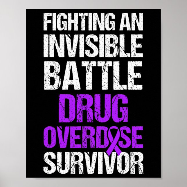 Affiche Survivant du guerrier de sensibilisation à la surd (Devant)