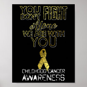 Affiche Survivante Cancer de l'enfance Décernée au cancer