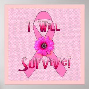Affiche Survivez au cancer du sein