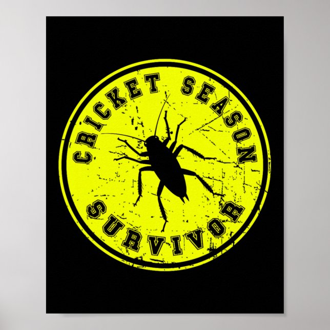 Affiche Survivor Saison de Cricket Invasion de Criquet de  (Devant)