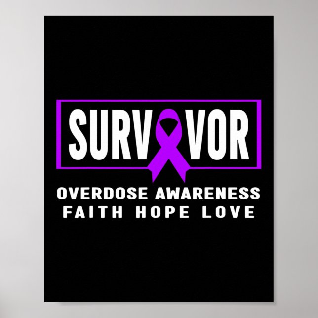 Affiche Survivor - Sensibilisation à la dépendance  (Devant)