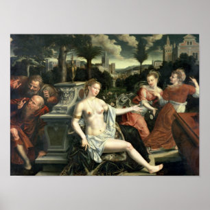 Affiche Susanna et les aînés, 1567