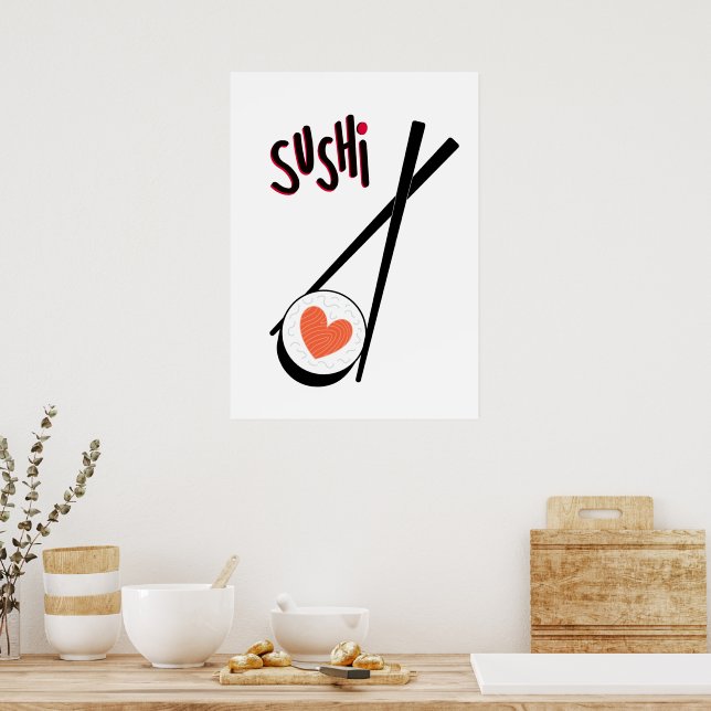 Affiche Sushi (Cuisine)