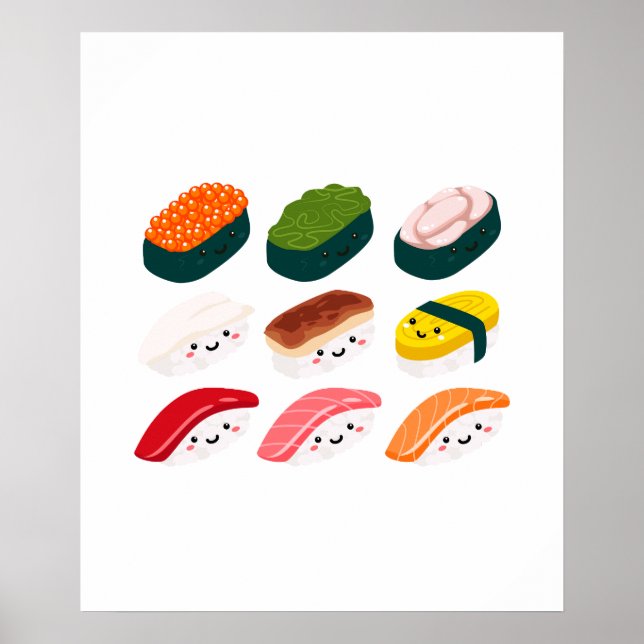 Affiche Sushi (Devant)