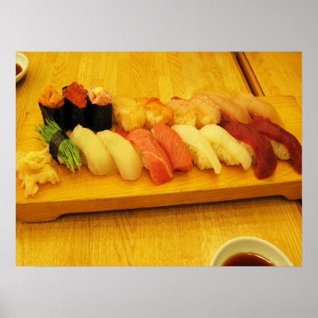Affiche Sushi 寿 司 (Devant)