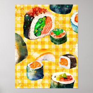 Affiche Sushi sur mon mur