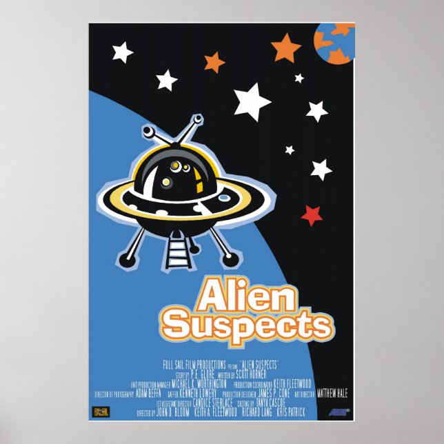 Affiche Suspects Aliens (Devant)