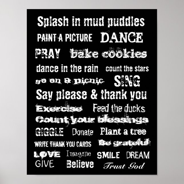 Affiche Suspension de famille (Devant)