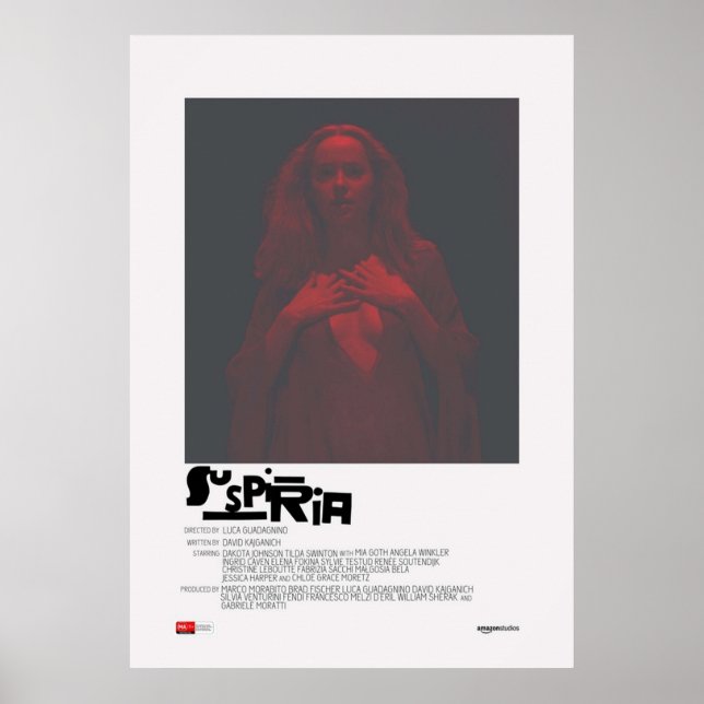 Affiche Suspiria (Devant)