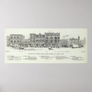 Affiche Sutter North side Kearny et Grant