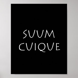 Affiche Suum cuique