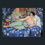 Affiche SUZANNE VALADON - La chambre bleue 1923<br><div class="desc">SUZANNE VALADON - La chambre bleue 1923 Huile sur toile ; reproduction</div>