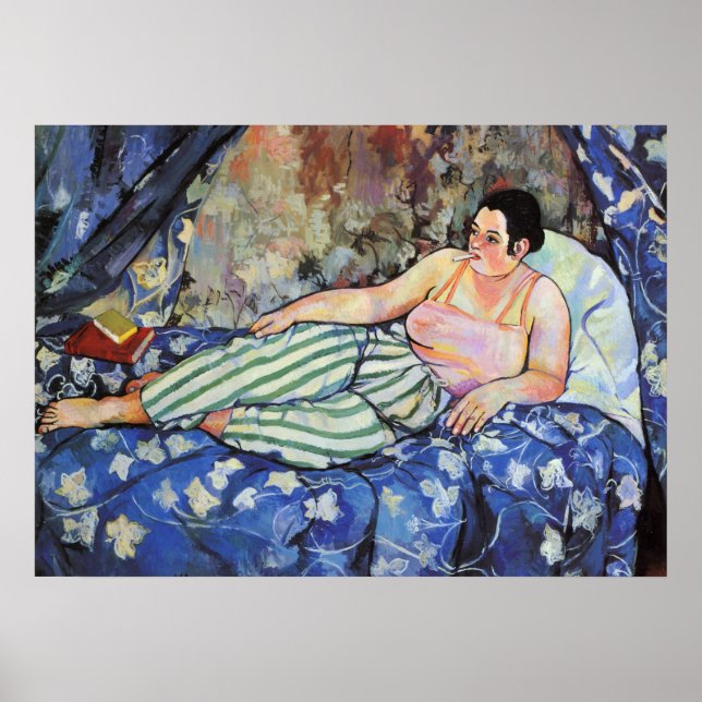 Affiche SUZANNE VALADON - La chambre bleue 1923 (Devant)
