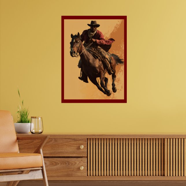 AFFICHE SWAG DE COW-BOY # 3 (Salon 2)