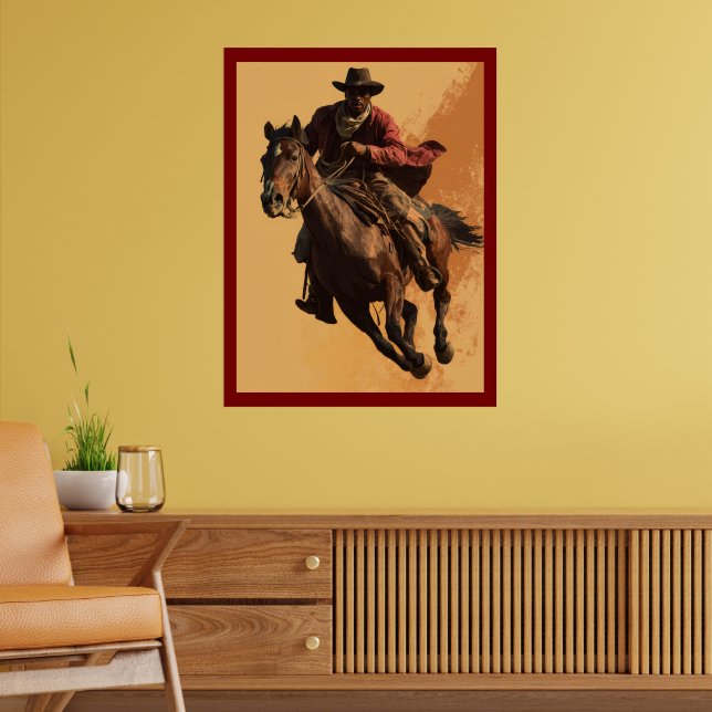 AFFICHE SWAG DE COW-BOY # 3 (Salon 2)