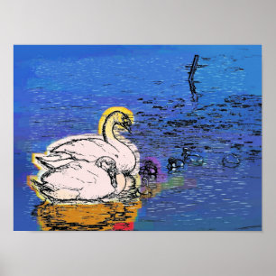 AFFICHE SWANS