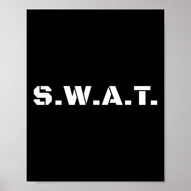 Affiche Swat Team Boys Halloween Costume Kids Tactique Uni (Devant)