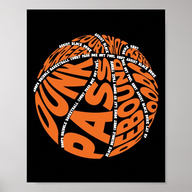 Affiche Sweat - shirts à capuche De Basket-Ball Pour Garço (Devant)